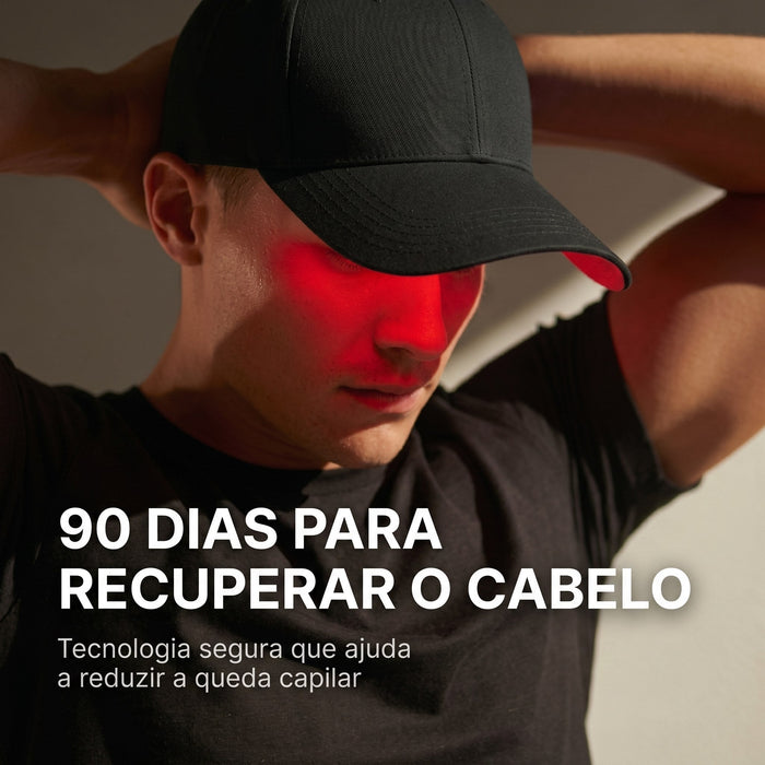 Boné LED para Crescimento Capilar 3