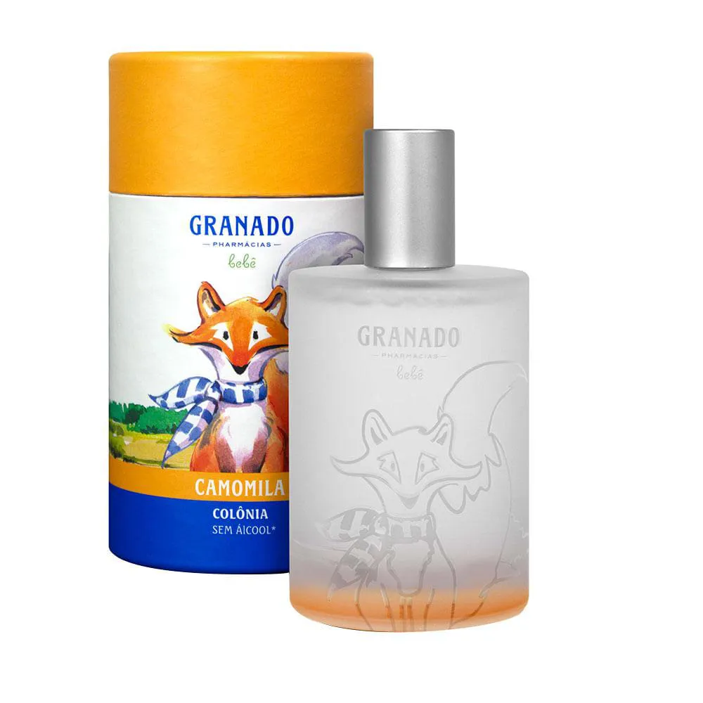 Frasco de Colônia Bebê Camomila Granado 100ml