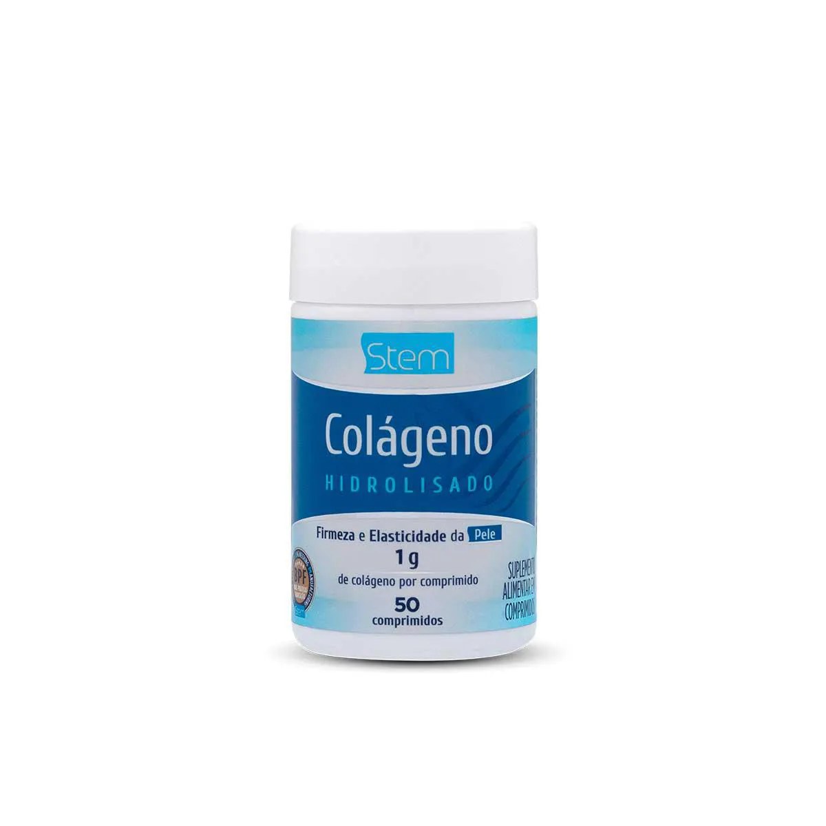 Embalagem do Colágeno Hidrolisado da marca Stem