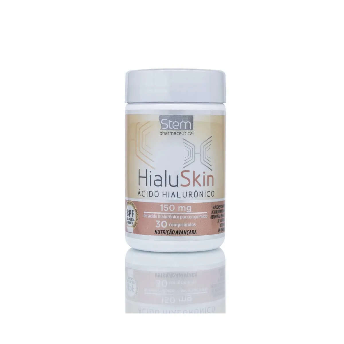 Embalagem do HialuSkin Ácido Hialurônico da marca Stem