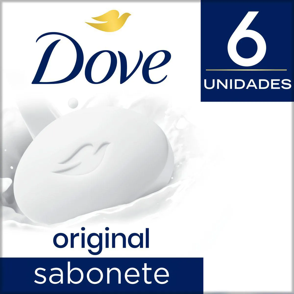 Embalagem do Kit Sabonete Original em Barra da marca Dove