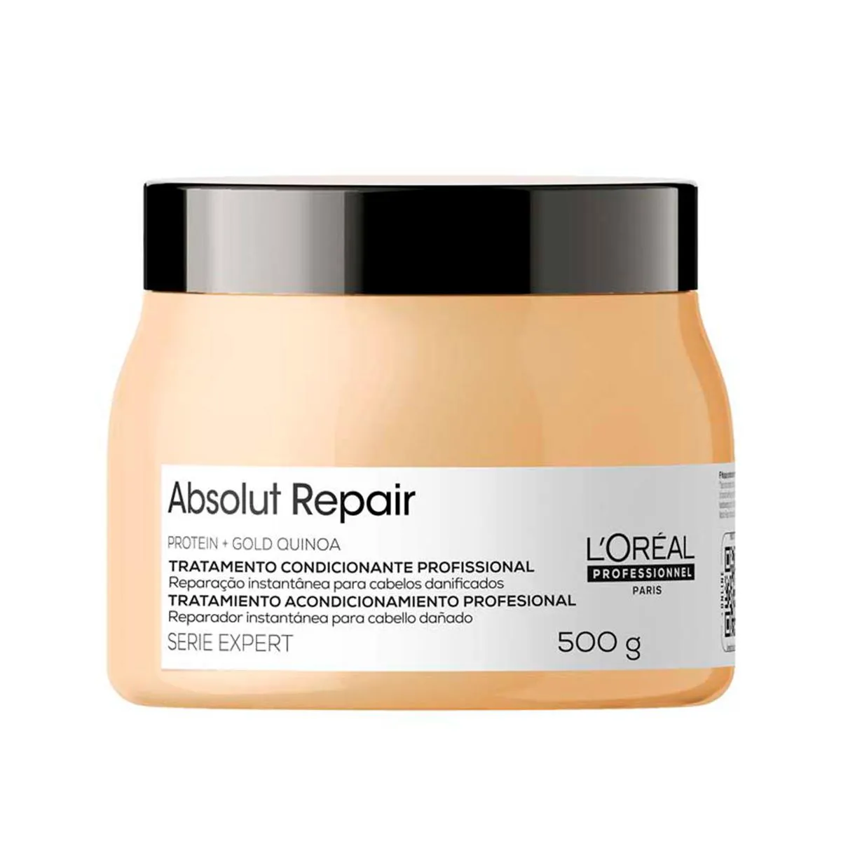 Embalagem do Máscara de Cabelo Absolut Repair Cabelos Danificados da marca L'Oréal Professionnel